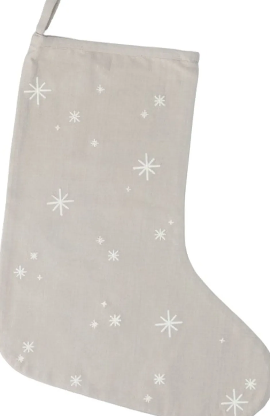 Julepynt<Juna Christmas Fable Julestrømpe H45 sand