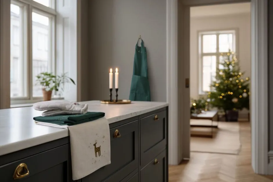 Tekstiler Til Køkkenet<Juna Christmas Fable Ovnhandske sand