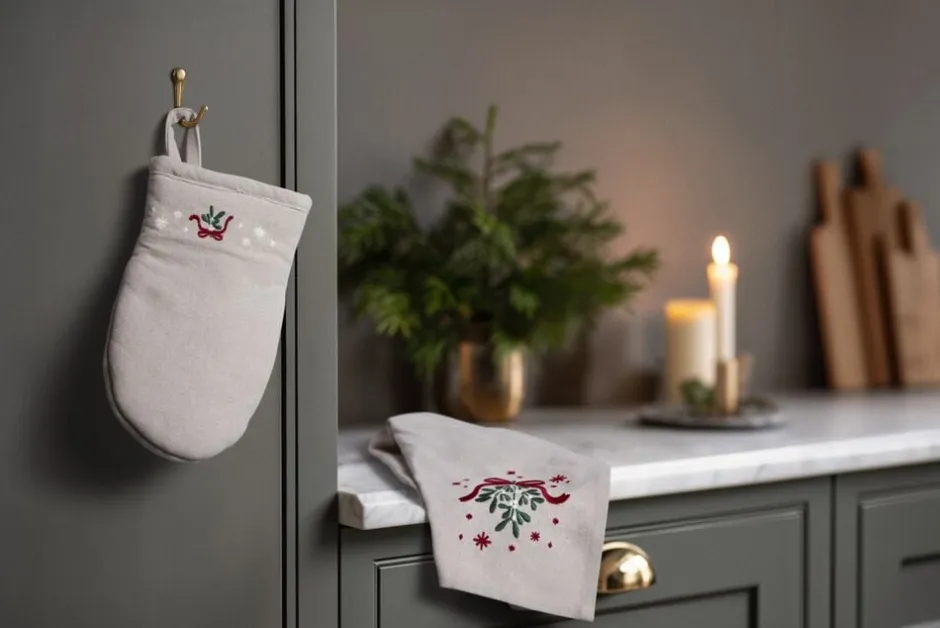 Tekstiler Til Køkkenet<Juna Christmas Fable Ovnhandske sand