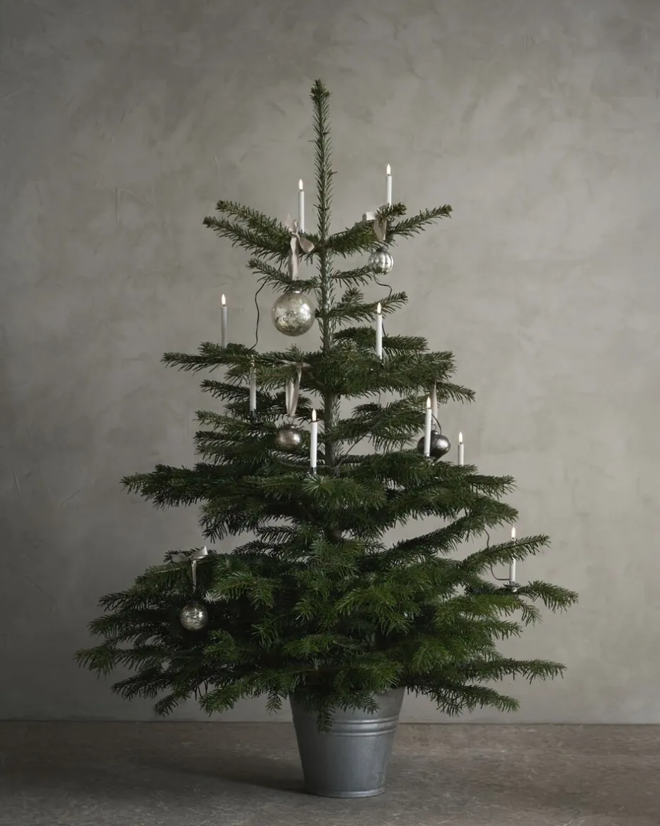 Elektriske Julelys<Uyuni Christmas string, 12 candles, USB-C, White, 1,3x11 cm