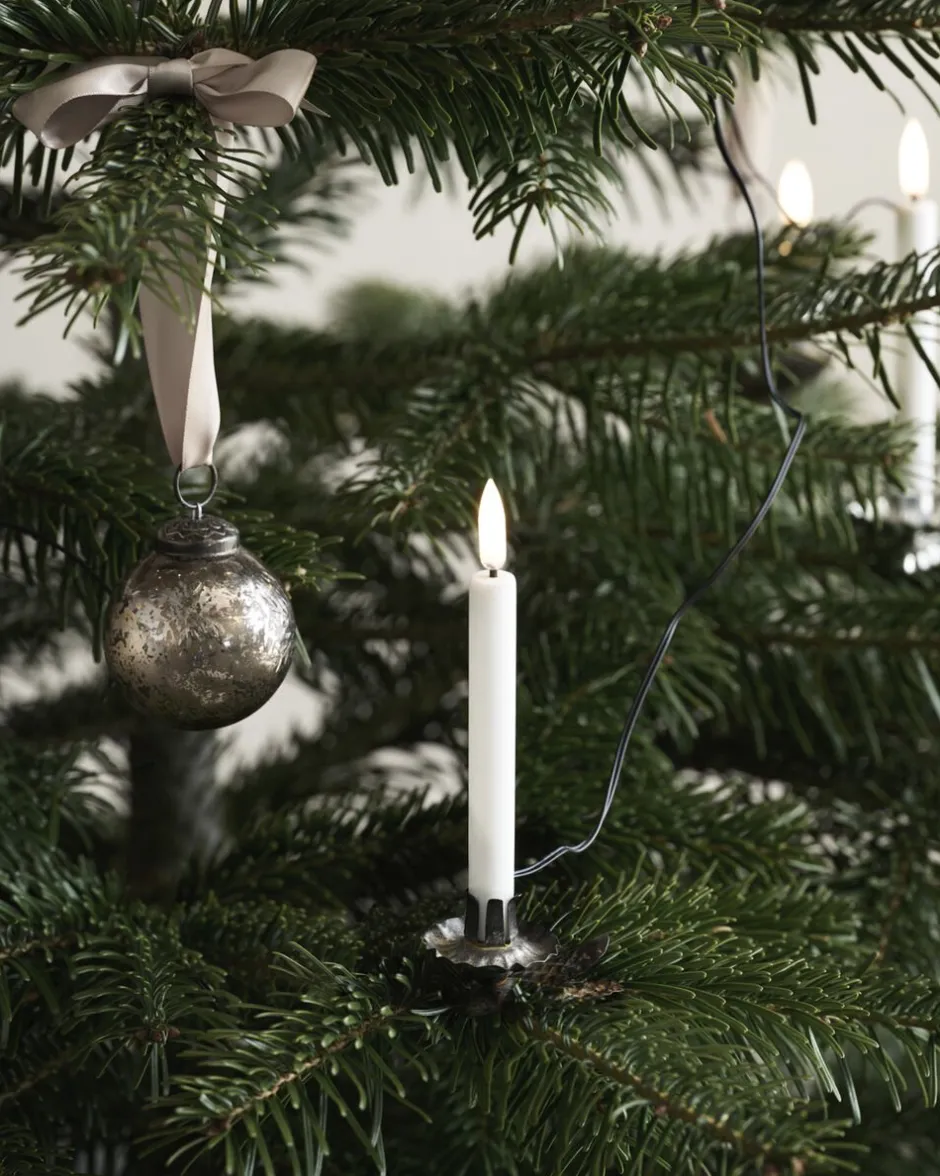 Elektriske Julelys<Uyuni Christmas string, 12 candles, USB-C, White, 1,3x11 cm