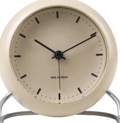 Ure & Vejrstationer<Arne Jacobsen Clocks City Hall Bordur Ø11 cm sandy beige