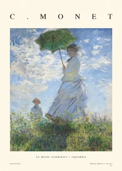 Plakater & Rammer<Poster & Frame claude monet madame monet et son fils Flerfarvet
