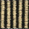 Gulvtæpper<Hay Coco Door Mat-Stripe Wide-Black and white