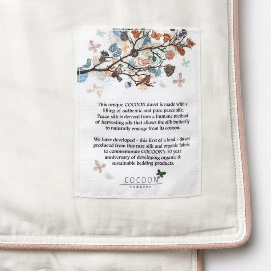 Dyner<Cocoon Company COCOON silkedyne, Mulberry Peace Silk - 140x200 cm