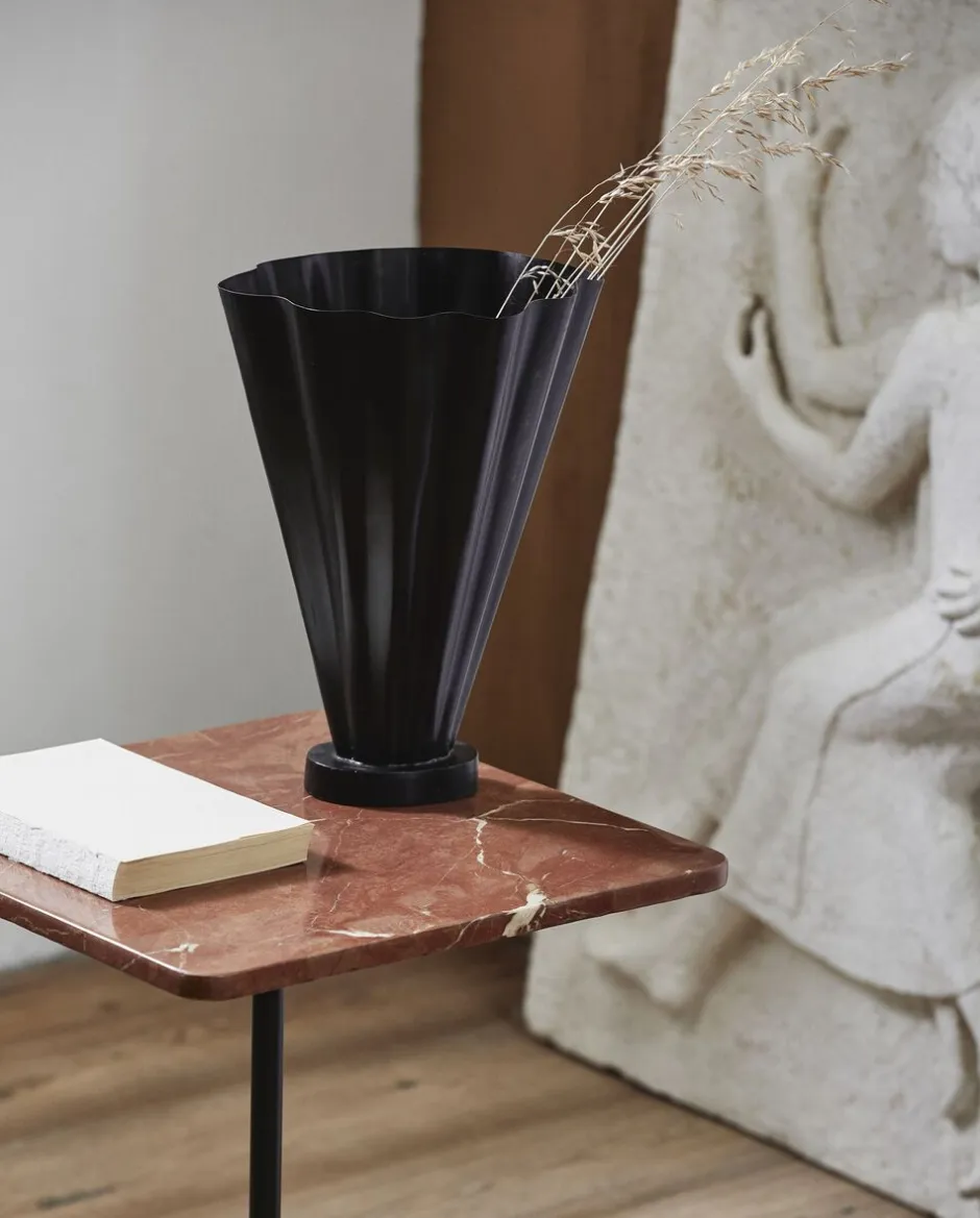 Vaser & Urtepotteskjulere<Nordal COLL vase, antique finish - brown