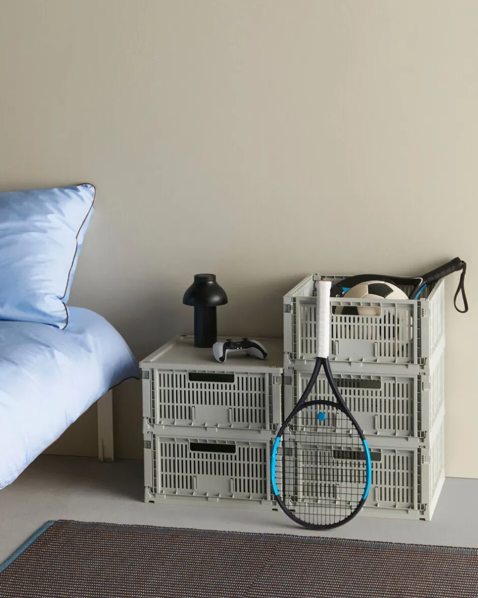 Opbevaring<Hay Color Crate, Large Grey