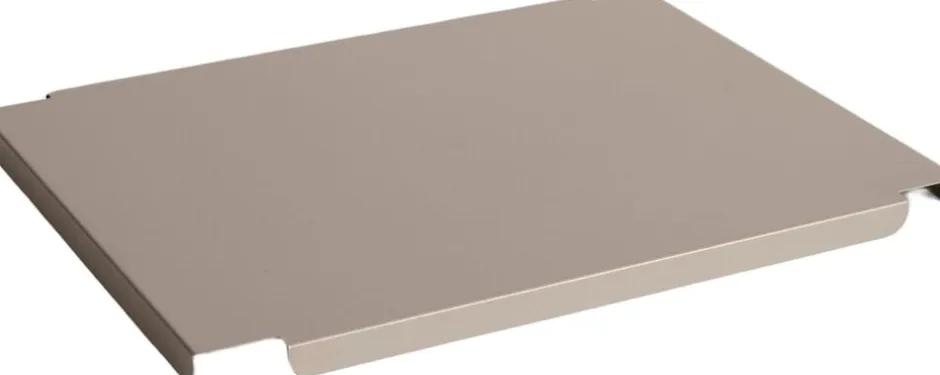 Opbevaring<Hay Color Crate Metal Lid, Medium Warm grey