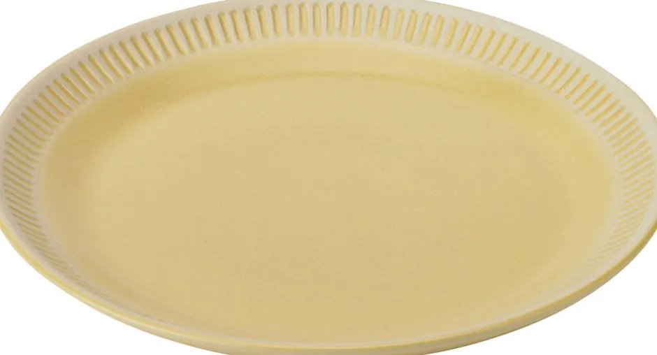 Tallerkener<Knabstrup Keramik Colorit middagstallerken Ø 27 cm yellow