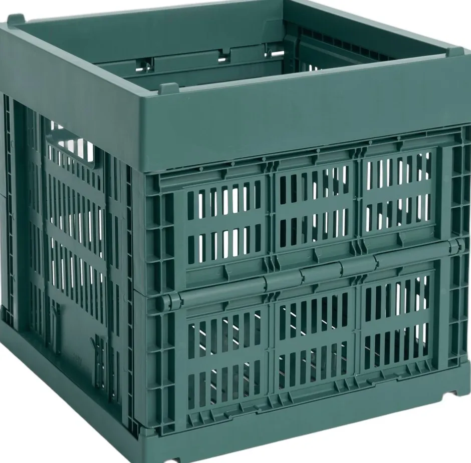 Opbevaring<Hay Colour Crate, Cube Dark green
