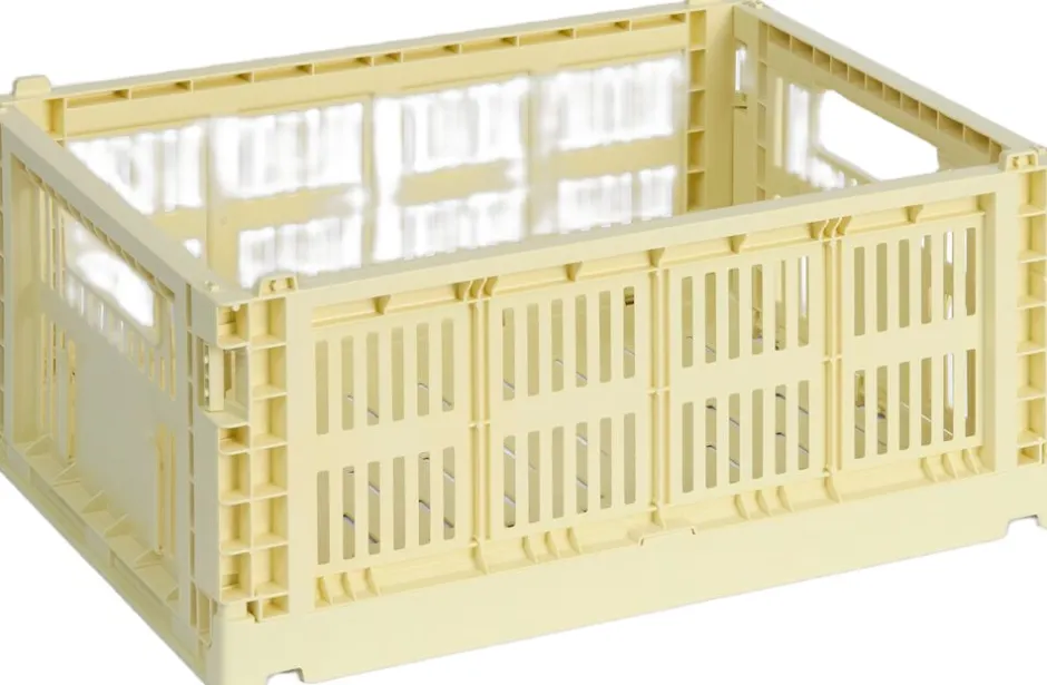 Opbevaring<Hay Colour Crate, Medium Light yellow