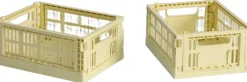 Opbevaring<Hay Colour Crate, Mini, 2 stk. Light yellow