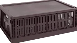 Opbevaring<Hay Colour Crate Plastic Lid, Large Bordeaux