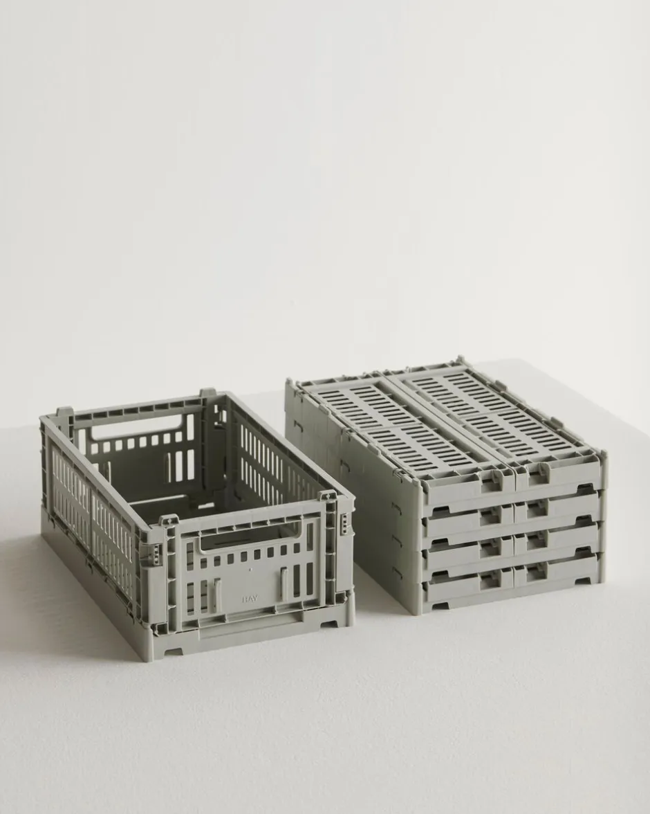 Opbevaring<Hay Colour Crate, Small Grey