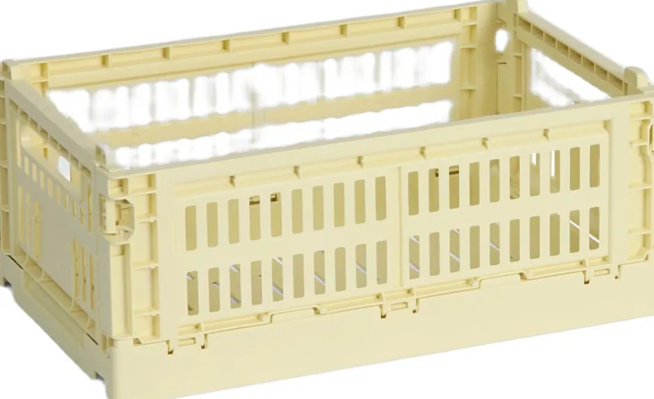 Opbevaring<Hay Colour Crate, Small Light yellow