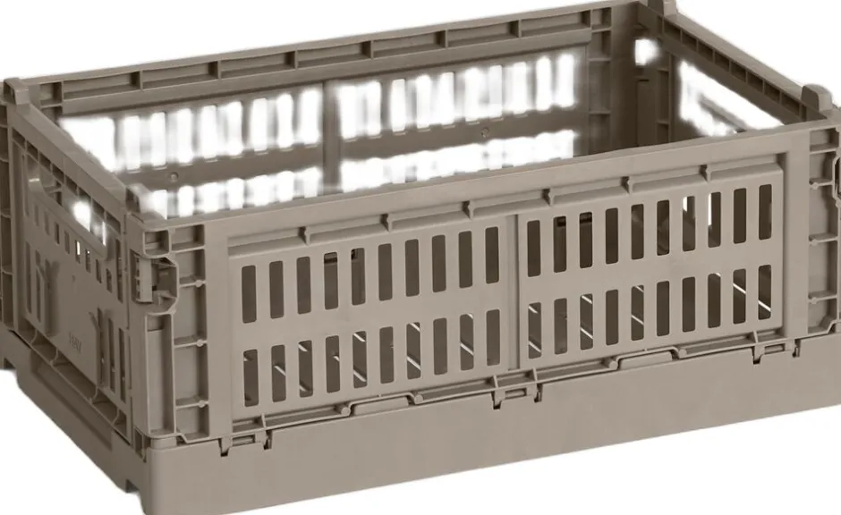 Opbevaring<Hay Colour Crate, Small Warm grey
