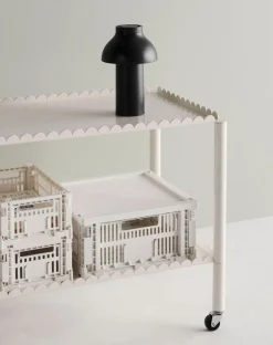 Opbevaring<Hay Colour Crate, Square, Medium Off white