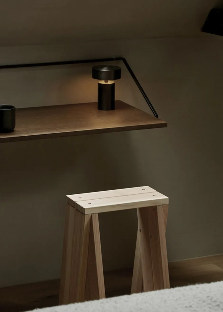 Trådløse Lamper<Audo Copenhagen Column Portable Table Lamp Bonze