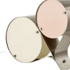 Bordlamper<Gubi Coppia Table Lamp, Steel, EU Base: Bronze Steel, Shade: Ivor