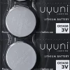 Elektronik|Elektriske Julelys<Uyuni CR2450 Battery, 3V, 550mAh - 5 pack