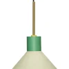 Pendler<Hübsch Crayon Lamp Green