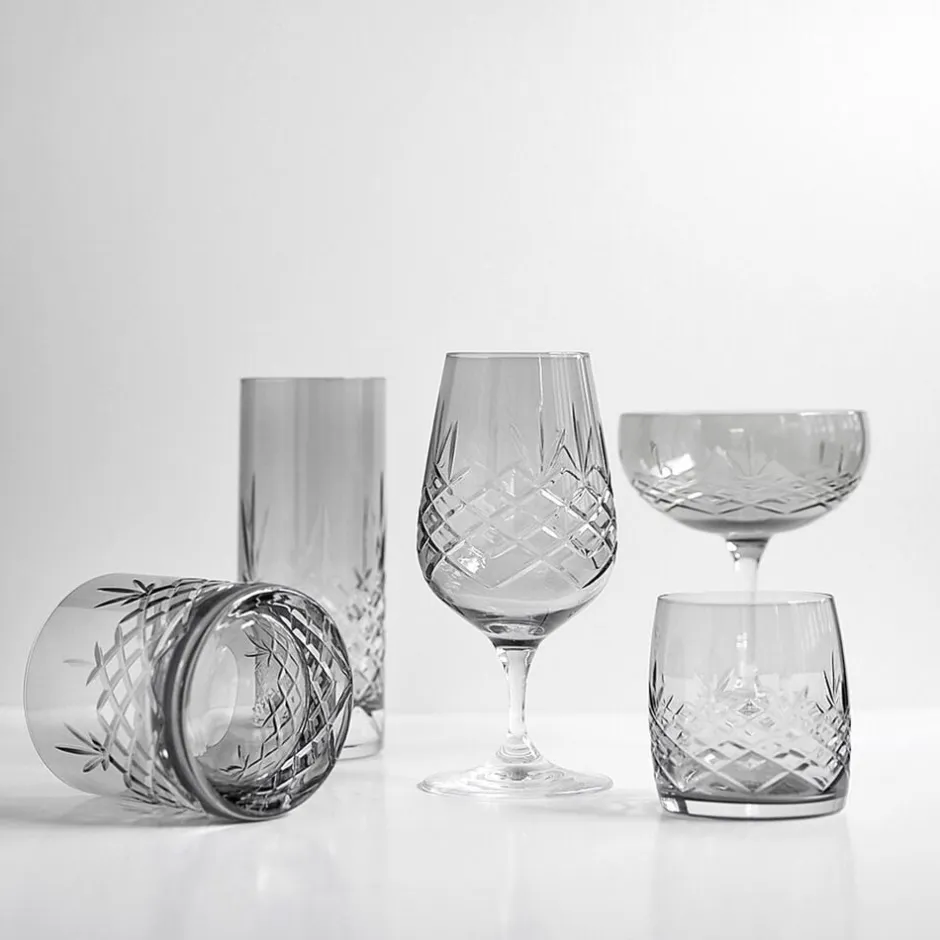 Glas<Frederik Bagger Crispy Dark Aqua - 2 pcs.