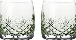 Glas<Frederik Bagger Crispy Emerald Aqua - 2 stk