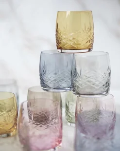 Glas<Frederik Bagger Crispy Sapphire Aqua - 2 stk