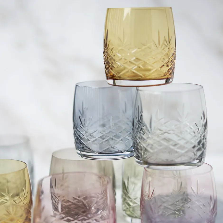 Glas<Frederik Bagger Crispy Sapphire Aqua - 2 stk