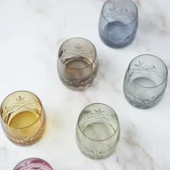 Glas<Frederik Bagger Crispy Sapphire Aqua - 2 stk