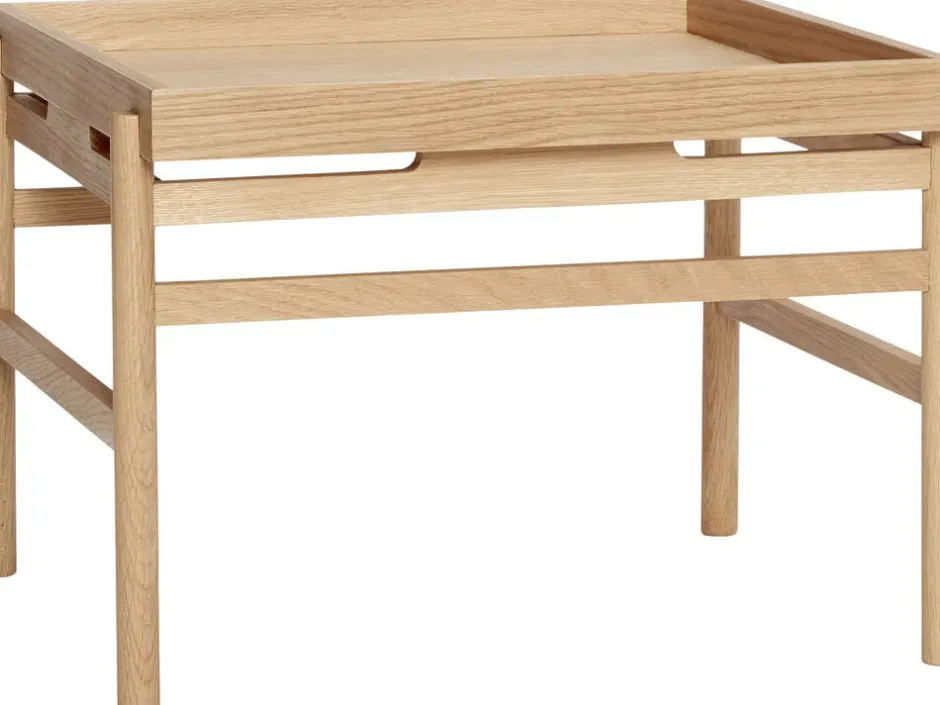 Møbler<Hübsch Cube Coffee Table Natural