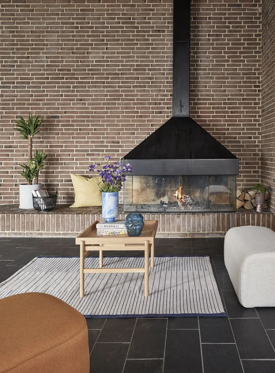 Møbler<Hübsch Cube Coffee Table Natural