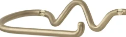 Badeværelsestilbehør<Ferm Living Curvature Toilet Paper Holder - Brass