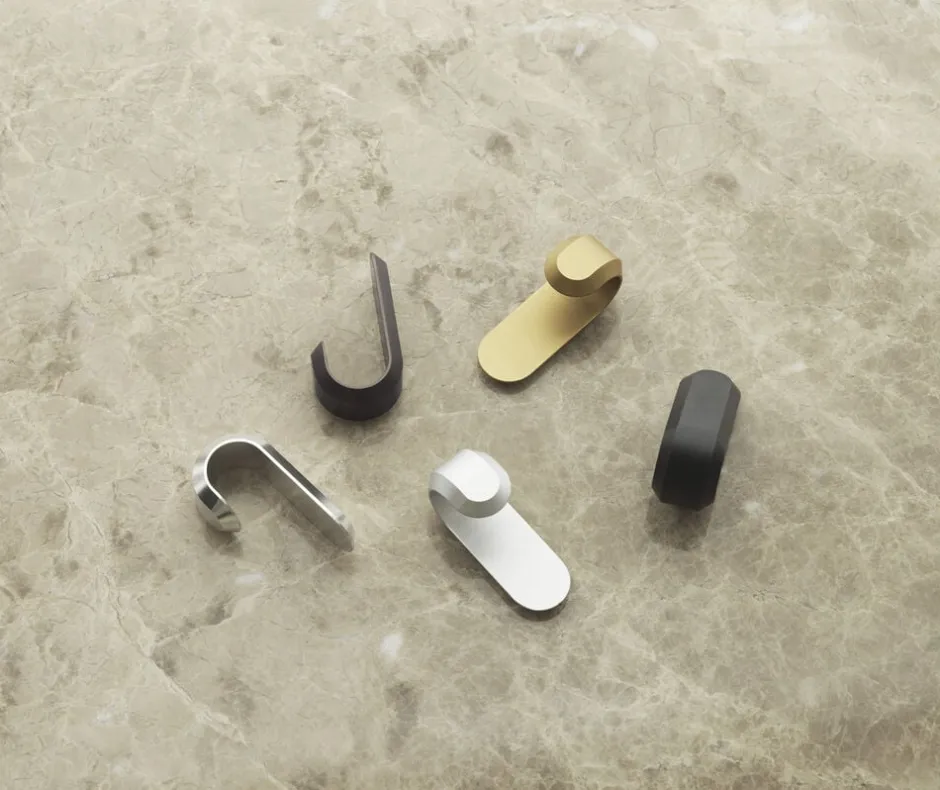 Knager & Knagerækker<Normann Copenhagen Curve Mini Hooks - 2 pcs