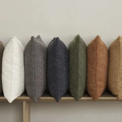 Puder<Blomus Cushion cover -BOUCLE- Colour Espresso 50 x 50 cm
