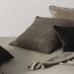 Puder<Blomus Cushion cover -BOUCLE- Colour Espresso 50 x 50 cm