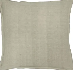 Puder<Bungalow Cushion 50x50cm Linen Celery