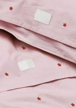 Sengetøj & Lagner<Juna Daisy Sengetøj Baby 70x100 cm pink/rød