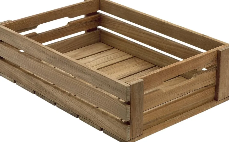 Opbevaring<Skagerak Dania Box 4, Teak, Apple Box