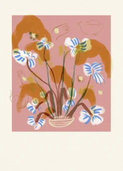 Plakater & Rammer<Poster & Frame Das Rotes Rabbit - 8 Flowers