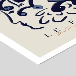Plakater & Rammer<Poster & Frame Das Rotes Rabbit - Le Facce - Blue Flerfarvet