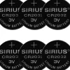 Elektronik|Elektriske Julelys<Sirius DecoPower CR2032, 6stk sæt