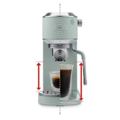 Kaffe & Te<Delonghi Dedica Duo EC890. GR espressomaskine