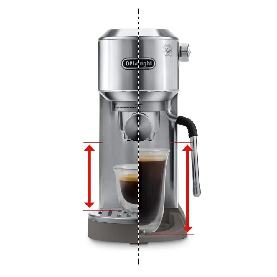 Kaffe & Te<Delonghi Dedica Duo EC890. M espressomaskine