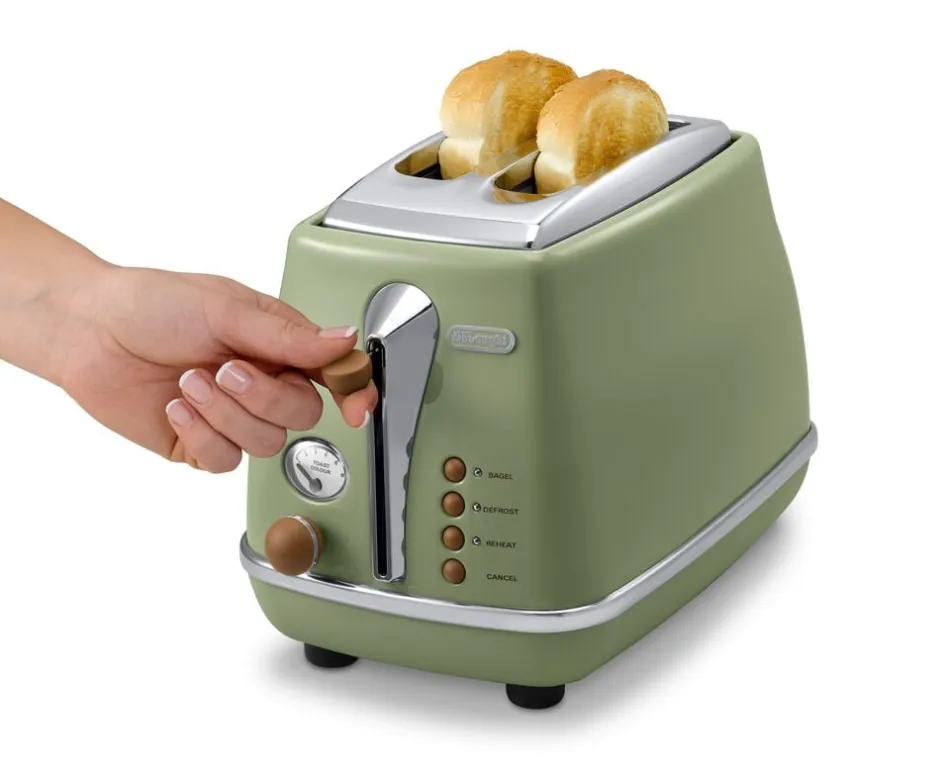 Køkkenmaskiner<Delonghi Icona vintage CTOV2103. GR