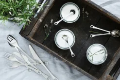 Bestik<Gense Dessertske Pantry 16,5 cm Mat/Blankt stål