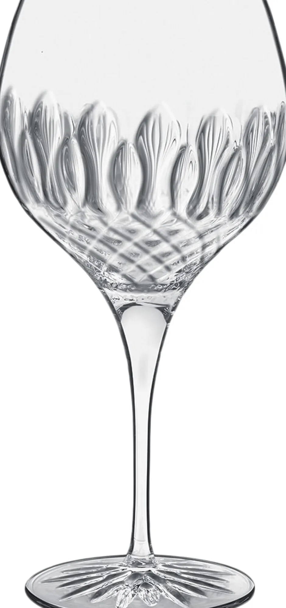 Glas<Luigi Bormioli Diamante spansk 4 stk. ginglas klar 65 cl