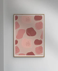 Plakater & Rammer<Poster & Frame Disney - Aristocats Pink & Red Flerfarvet
