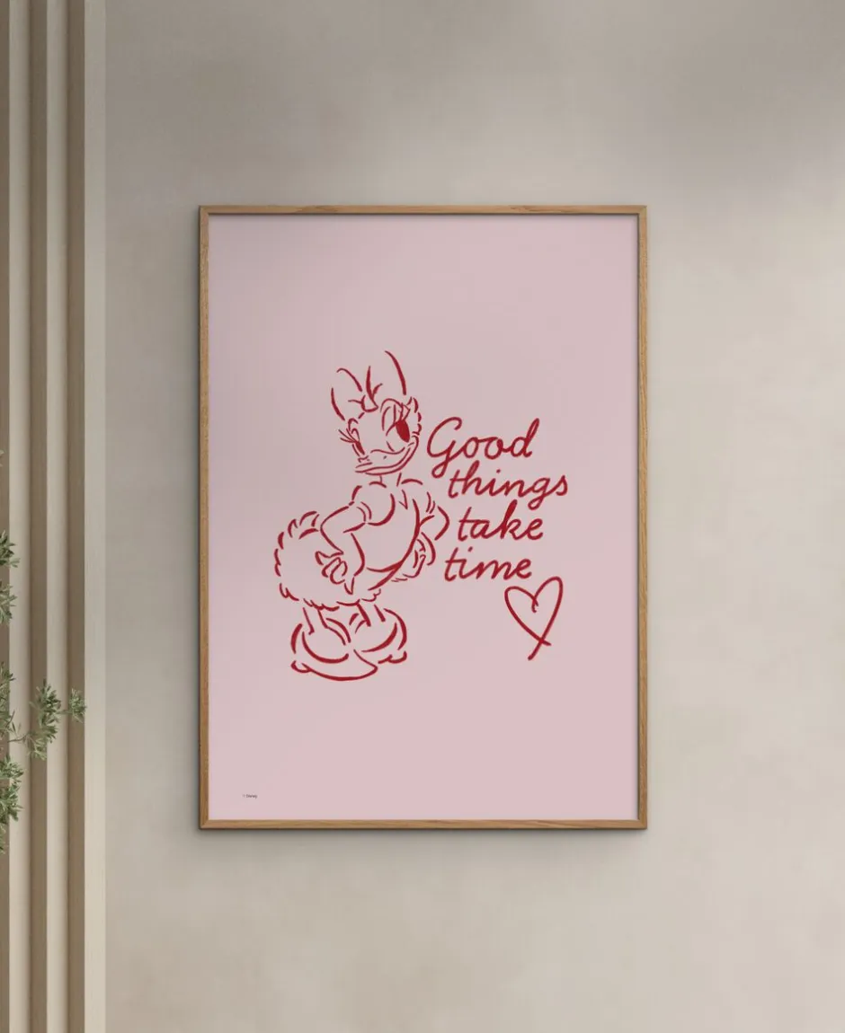 Plakater & Rammer<Poster & Frame Disney - Good Things Take Time Poster Flerfarvet