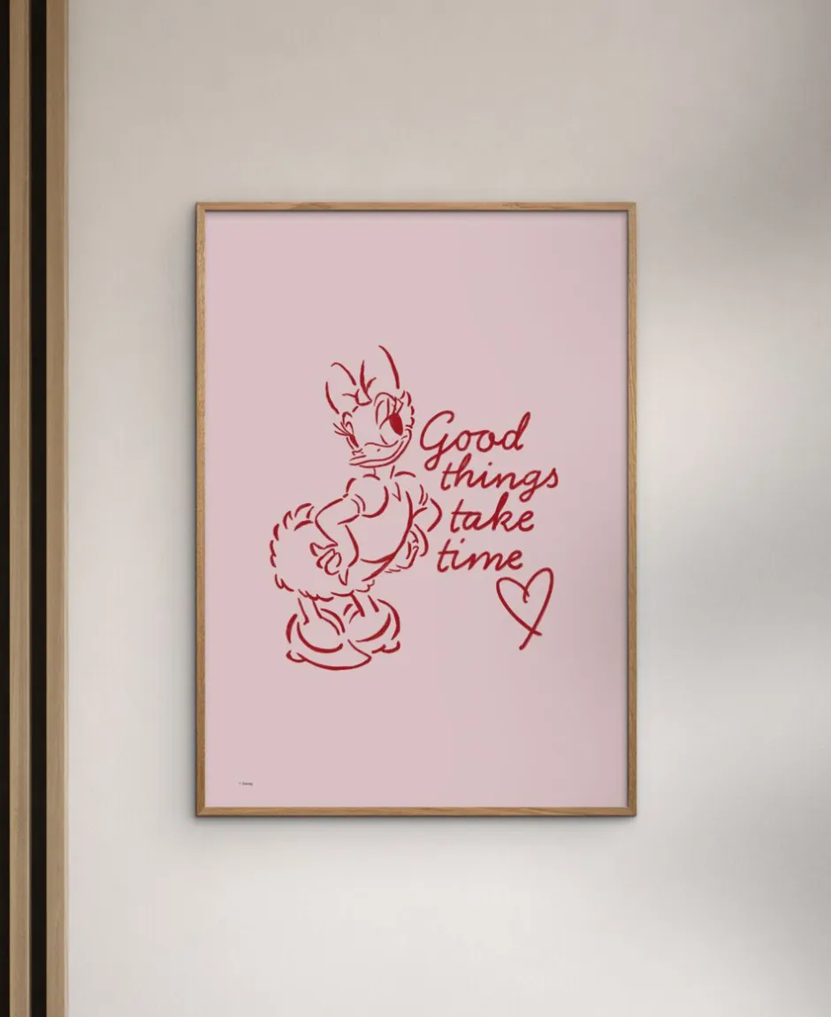Plakater & Rammer<Poster & Frame Disney - Good Things Take Time Poster Flerfarvet